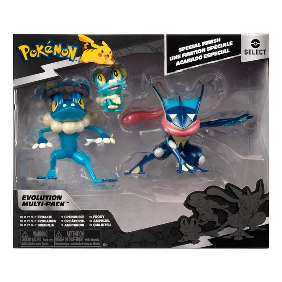 Pokemon Select Froakie Frogadier Greninja