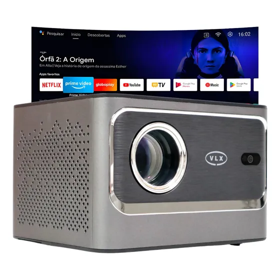 Projetor V9 Home Theater Multimídia Datashow Retroprojetor