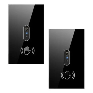Apagador Sin Contacto, Mxisa-002, 2pzas, 1vía, Sensor Infrar Apagador Sin Contacto, Mxisa-002, 2pzas, 1vía, Sensor Infrar