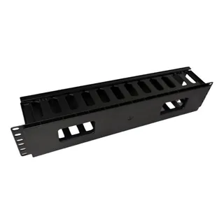 Organizador De Cables Plástico80x80 Rackeable 2unidades Rack Organizador De Cables Plástico80x80 Rackeable 2unidades Rack