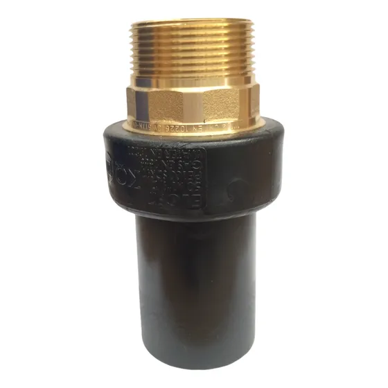 Transicion Ø 110x4  Hdpe/bronce/hilo He Sdr11 Pn16