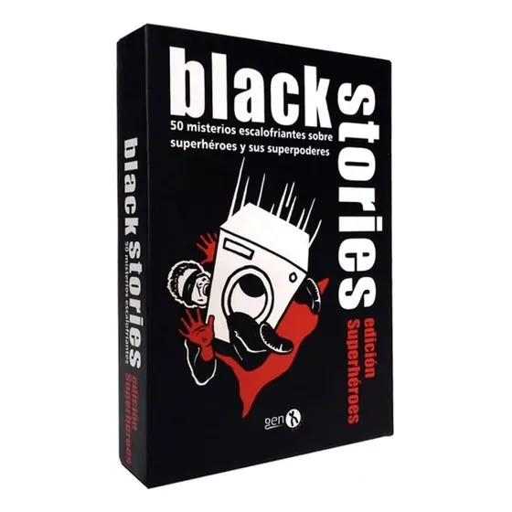 Juego De Mesa De Historias Black Stories Superheroes
