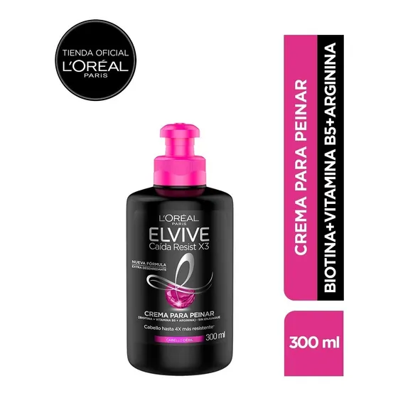 Crema Para Peinar Loreal Elvive Arginina Anticaida 300ml