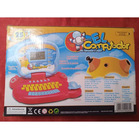 Genio Mini Computadora Educativa Azul