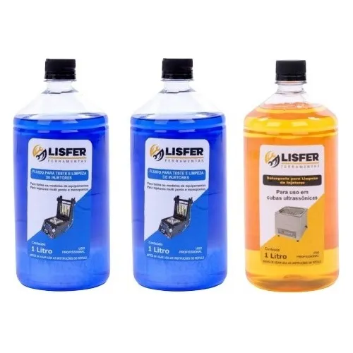 1 Detergente Injetores + 2 Fluidos Teste Bicos Injetores