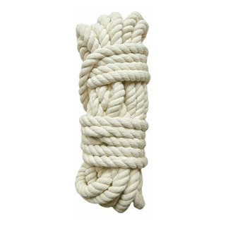Cordón De Algodón Triple Hebra 15 Mm Macrame Cordón De Algodón Triple Hebra 15 Mm Macrame