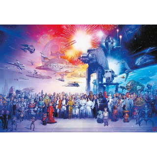 Rompecabezas De 2000 Piezas De Star Wars Fuiste El Elegido Rompecabezas De 2000 Piezas De Star Wars Fuiste El Elegido