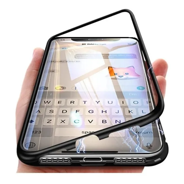 Funda 360 Magnética Huawei Y7a / P Smart 2021 Doble Cristal