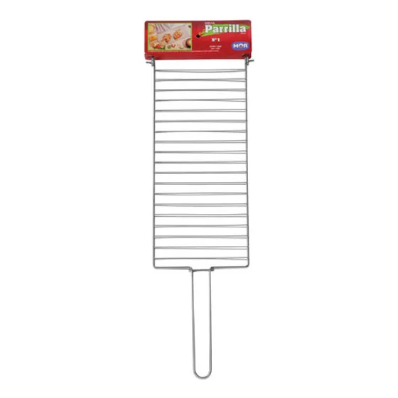 Rejilla Doble Para Parrilla 56x19x2 Cm