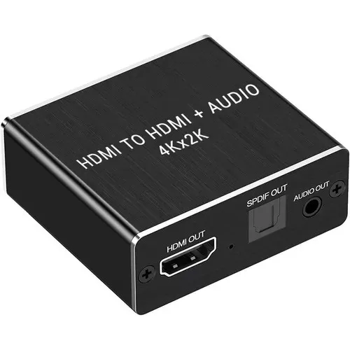 Extractor De Audio Hdmi 4k 5.1 Spdif Estéreo Convertidor