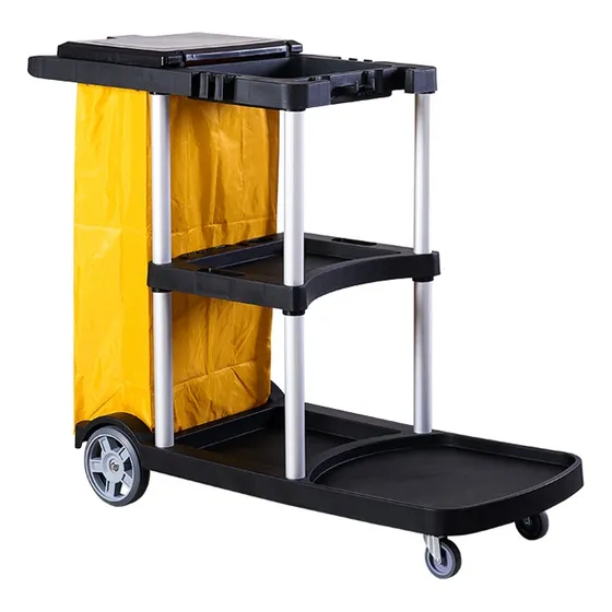Carrito De Limpieza Multifuncional Para Hotel Conserjería