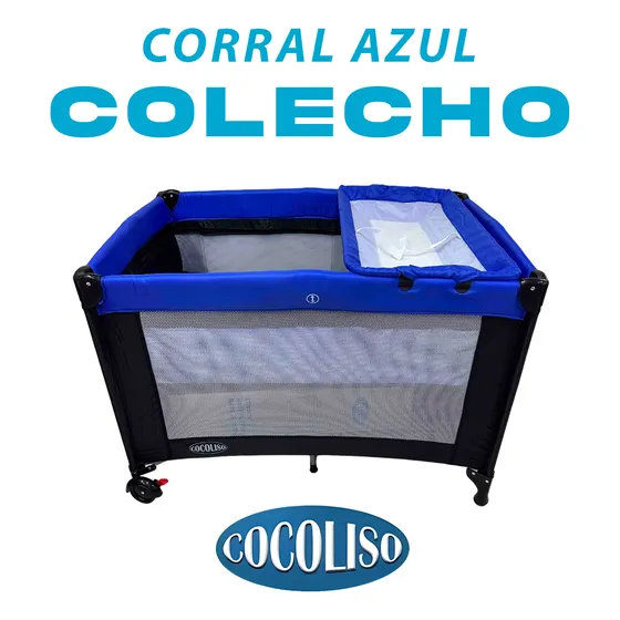 Corral Cocoliso Azul Tipo Colecho