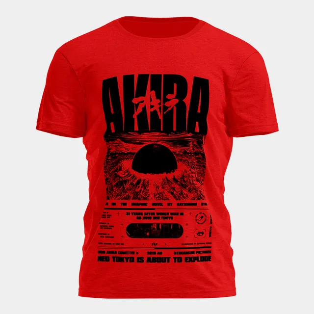 Remera Akira Pelicula De Anime Katsuhiro Otomo 1988 Tokyo