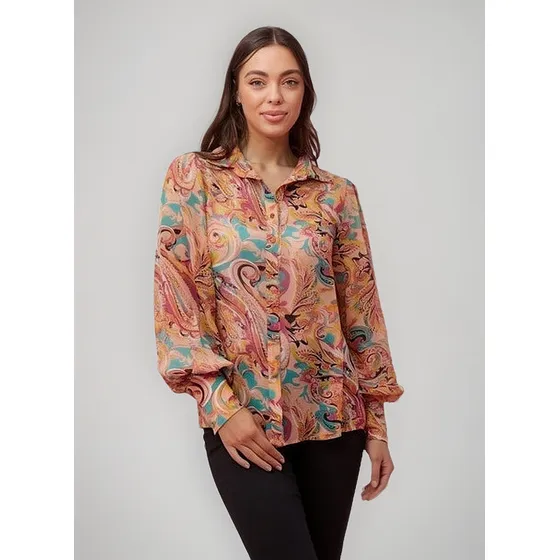 Camisa Dama Rocco Modelo Dalila T514462 Talles Del S Al 2xl