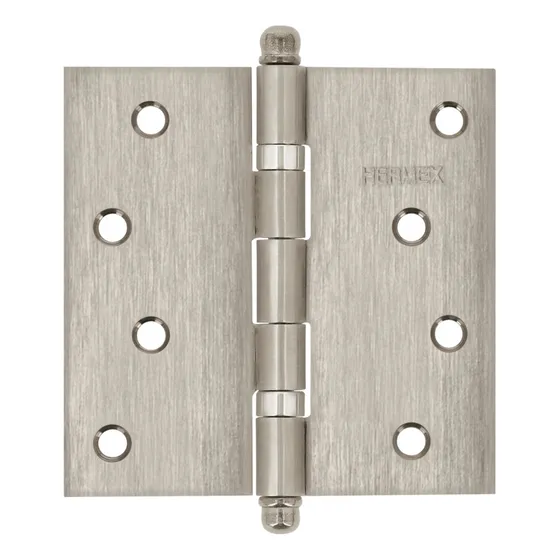 Bisagra Cuadrada Acero Inox., 4 PuLG., Hermex