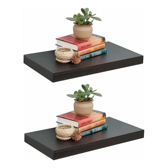 2 Estante Flotante Pared 12  Profundidad 24  Largo Para X