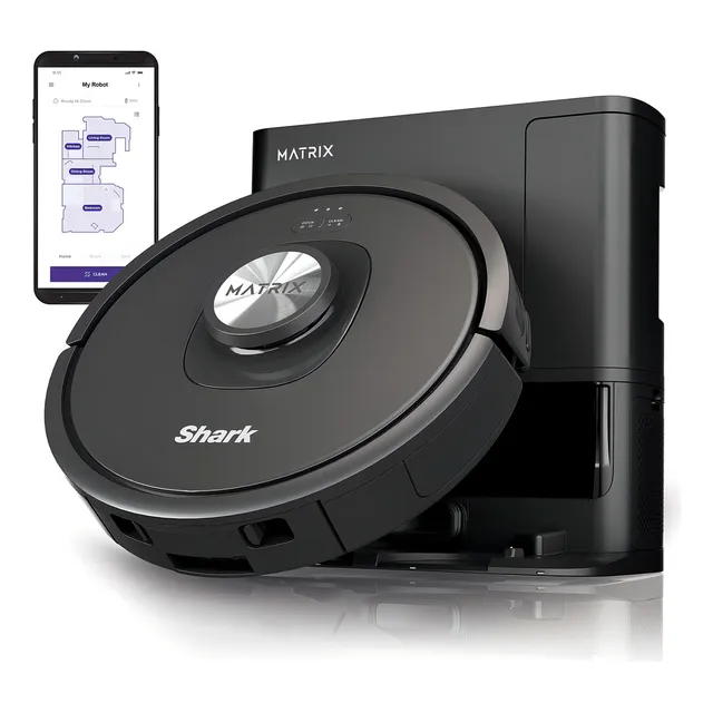 Robô Aspirador Shark Matrix Rv2310 Clean Auto Limpante Usa