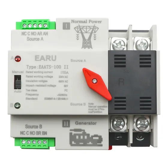 Switch Power Solar, Automática, Doble Y Compacta, Transferen