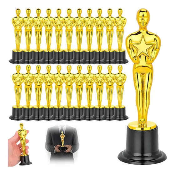 Trofeo Premio De Estatuilla De Oscar Hollywood De 15 Cm 24