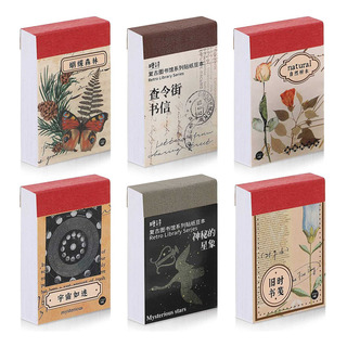 Juego De Pegatinas Washi De 300 Pegatinas Estéticas Vintage Juego De Pegatinas Washi De 300 Pegatinas Estéticas Vintage