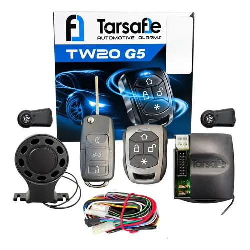 Alarme automotivo Taramps Tw20g4 Chave Canivete + Presença