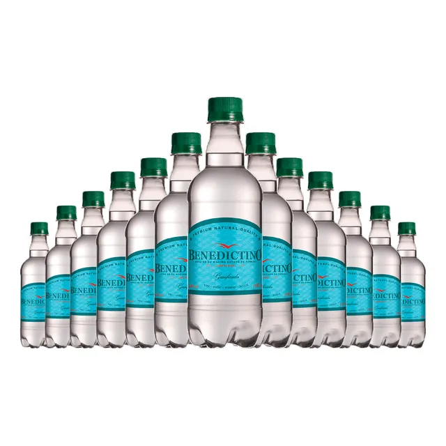 Agua Benedictino Con Gas 500ml Pack X12 Unidades