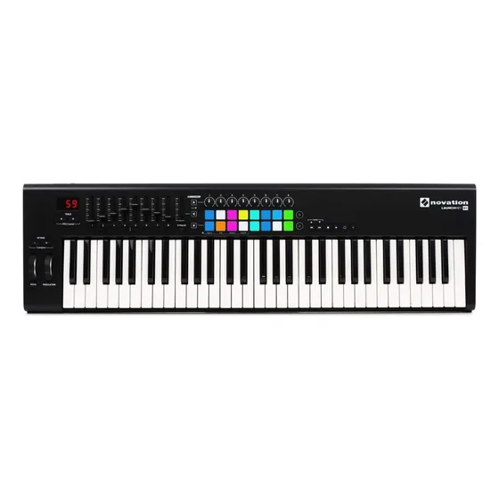 Teclado Controlador Midi 61 Teclas, Novation, Launchkey61