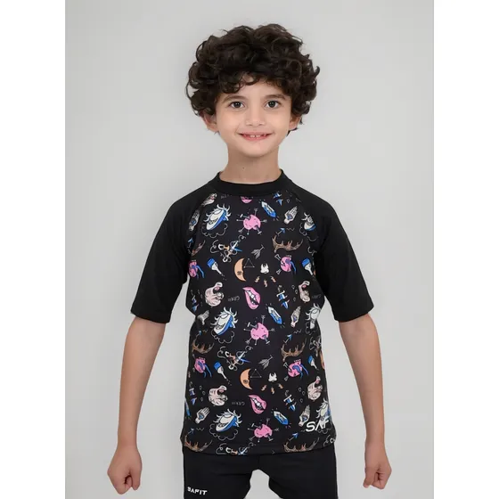 Remera Uv50+ Proteccion Solar Agua Natacion Niño Niña Safit