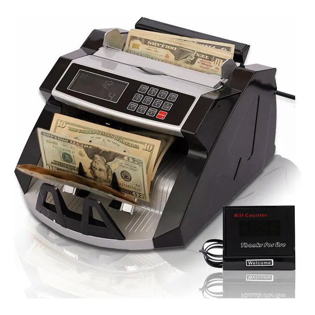 Maquina Contadora De Billetes Detector De Dinero Falsos