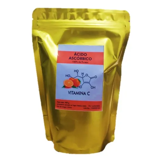 Acido Ascorbico Usp - Vitamina C Bolsa Doypack Por 500 Gr