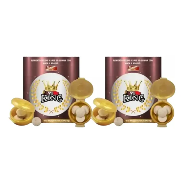 Potenciador Sexual Power Vi King 2 Sachet X8 Comprimidos Masculino