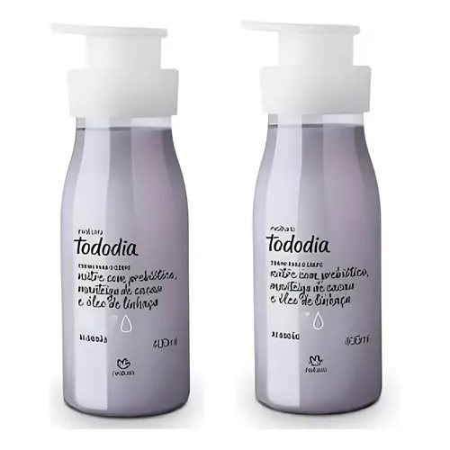 Hidratante 400ml + Body Splash 200ml Tododia Algodão Natura