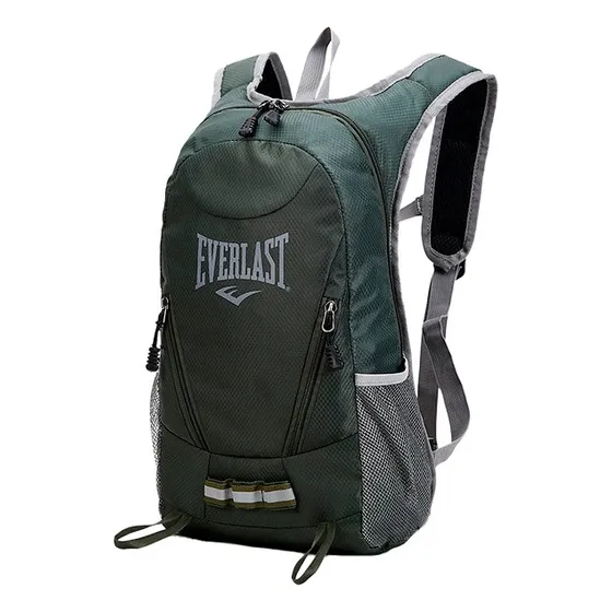 Mochila Running Acolchada Salida Hidratacion Organizador Lts Color Verde Diseño De La Tela Lisa