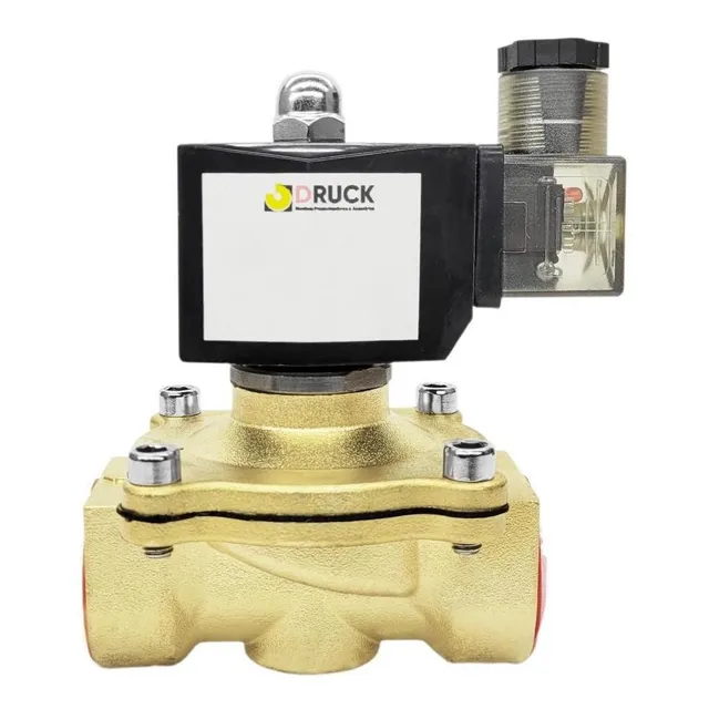 Válvula Solenoide 2/2 Normalmente Fechada Rosca 3/4 220v