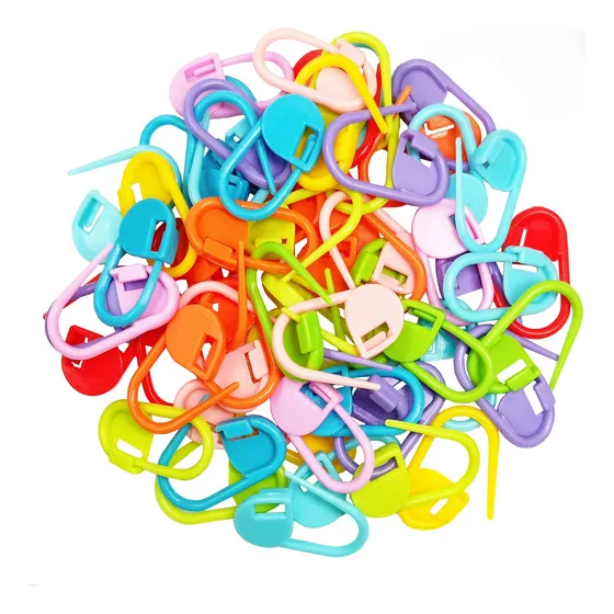 50 Ganchitos Marcadores De Punto Crochet Tejido Full