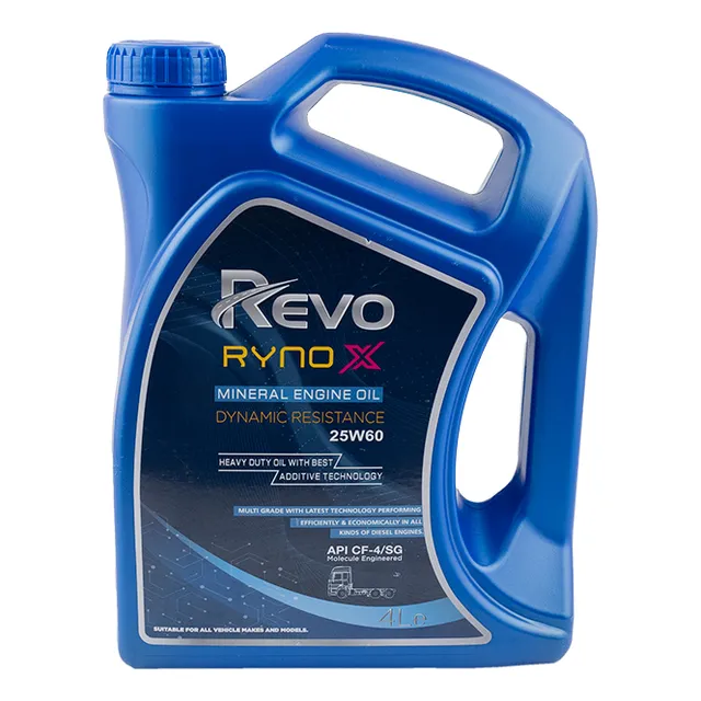 Aceite Lubricante Revo 25w60 4 Litros Mineral Sf-4/sg