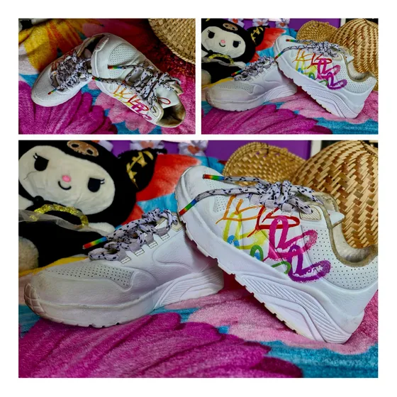 Zapatos Skechers Niña En Perfecto Estado. Entregas Personal.