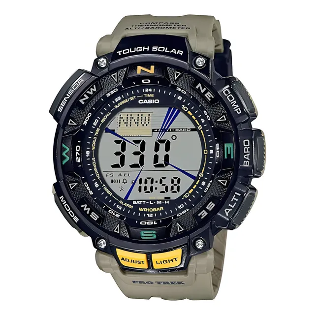 Reloj Casio Prg-240-5cr Pro Trek Tough Solar-negro