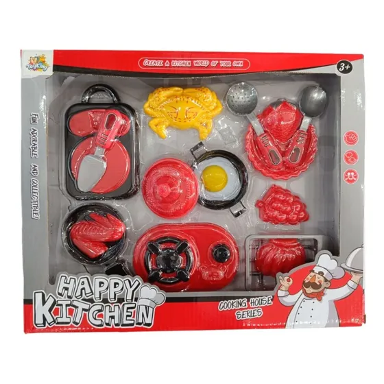Kit Cozinha Brinquedo Infantil Panelinhas Do Chef Comidinha