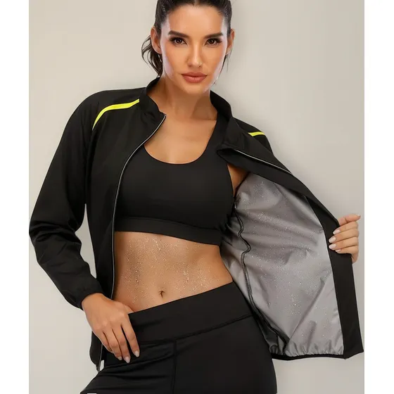 Campera Sauna Termica Deportiva Mujer