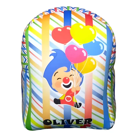 Mochila Jardín Infantil Plim Plim Personalizada Con Nombre