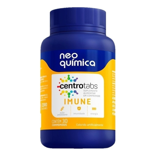 Suple Centrotabs Imune Multivitamínico 30 Caps Neo Química Sabor Sem Sabor Suple Centrotabs Imune Multivitamínico 30 Caps Neo Química Sabor Sem Sabor