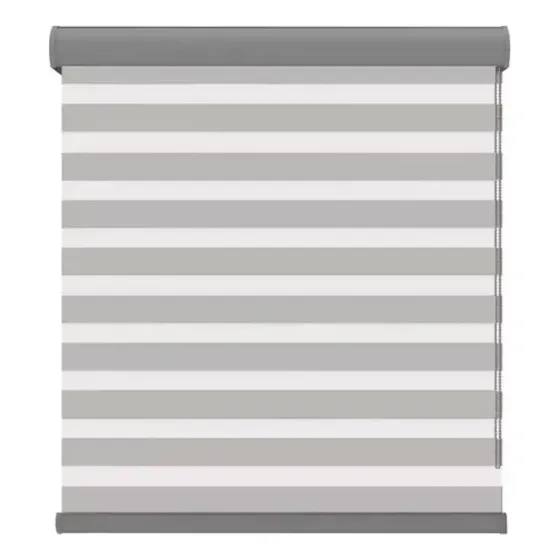 Hapemein Persiana Doble Capa Zebra 100x200 Cm Enrollable