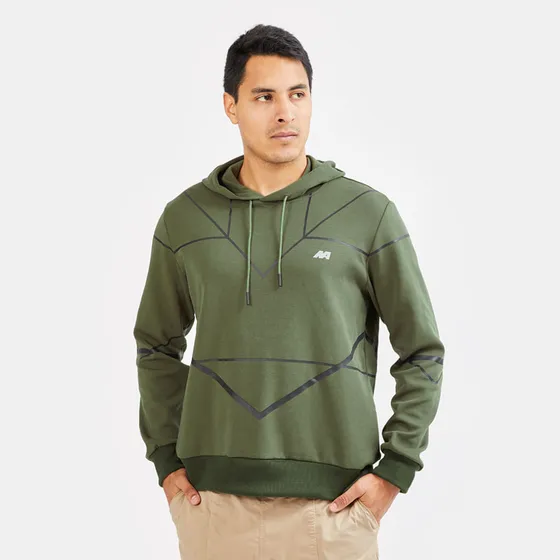 Polera New Athletic Jhair Verde Militar Hombre