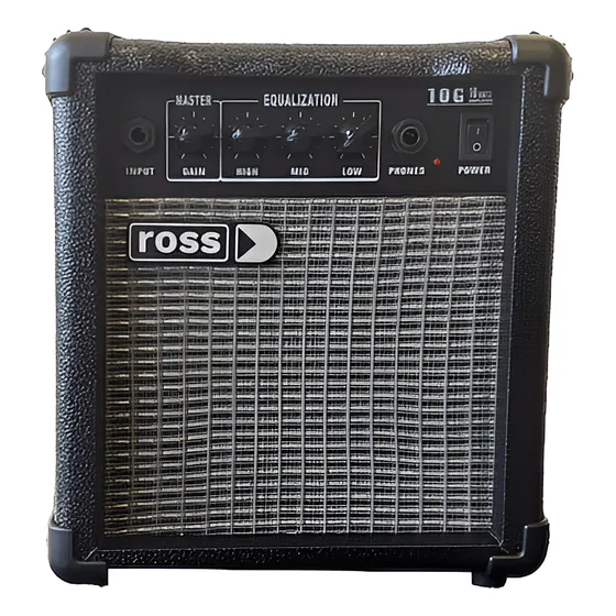 Amplificador Guitarra Electrica Ross 10 Watts G10
