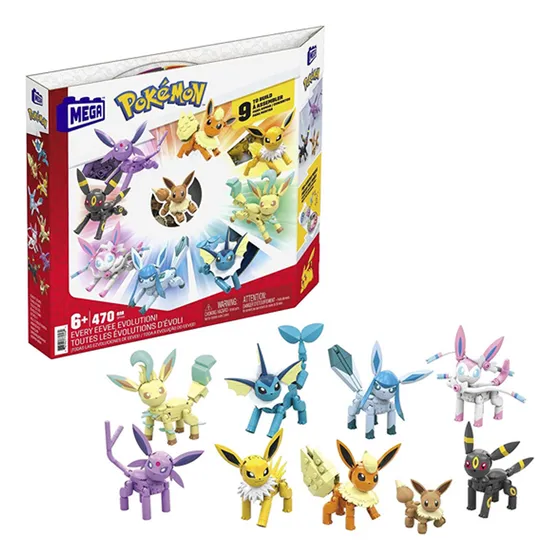 Pokemon Mega Contrux Eevee Y Evoluciones