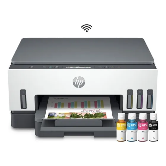 Impresora multifunción a color HP Smart Tank 720 con wifi 127V