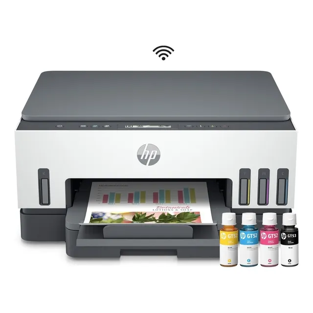 Impresora multifunción a color HP Smart Tank 720 con wifi 127V