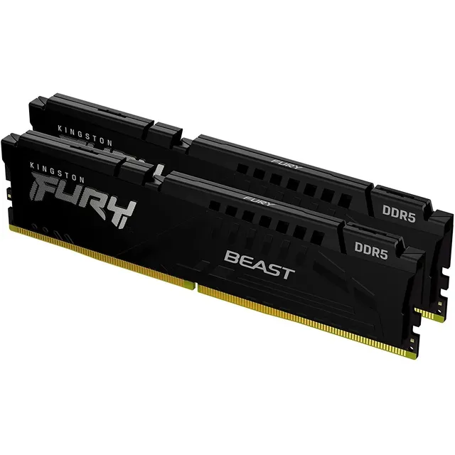 Memoria Ram Ddr5 Kingston 32gb 2x16gb 5200mhz Fury Beast