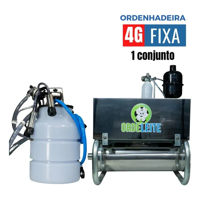 Ordenhadeira Bv300 1 Conjunto Completa Atende Até 2 Conjunto